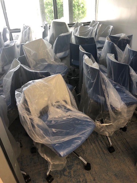 miamiscott's tweet photo. Sea of @KItweets installing @MDCollege . In with the new and out with the old . https://t.co/FBCe6fVvVA