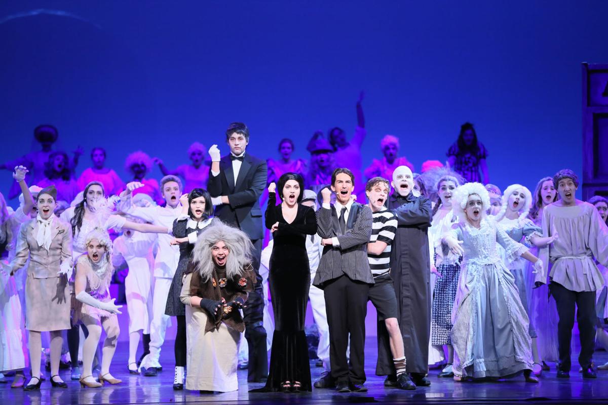 It's #MusicalTheatreMonday (*snap, snap*) and we're talking about The Addams Family! Fun fact: this musical underwent significant changes AFTER it left Broadway. Goodbye, baffling giant squid subplot! Hello high school productions -- the most in 2019, in fact. 📸= Ben Rose.
