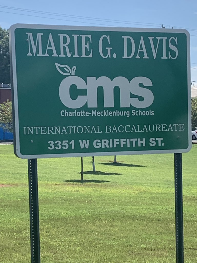 MGD_IB's tweet photo. It’s official IB at Marie G.Davis @CharMeckSchools @CMS_Advanced https://t.co/l9FqzLBHz1
