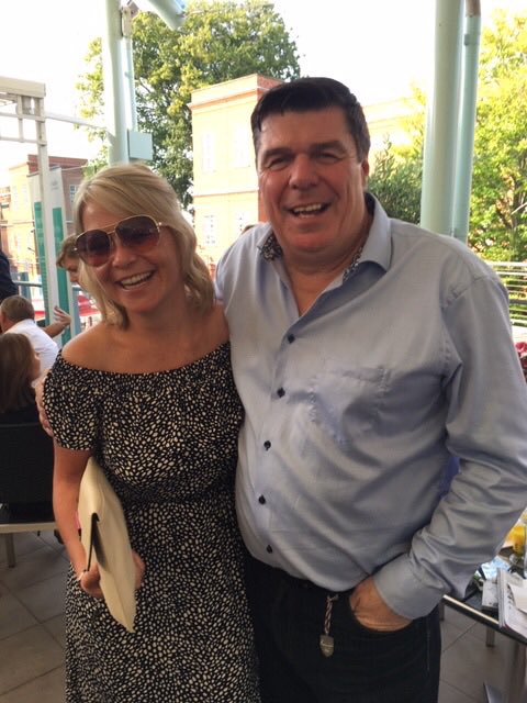 AnnaHarveyHR's tweet photo. The highlights of @Price_Bailey day at @NewmarketRace meeting @mickquinn1089 He was the “The Greatest Showman” for the Toon back in the day #PBraces #TeamPB @PBLegalServices https://t.co/ZD3PK9qA1A
