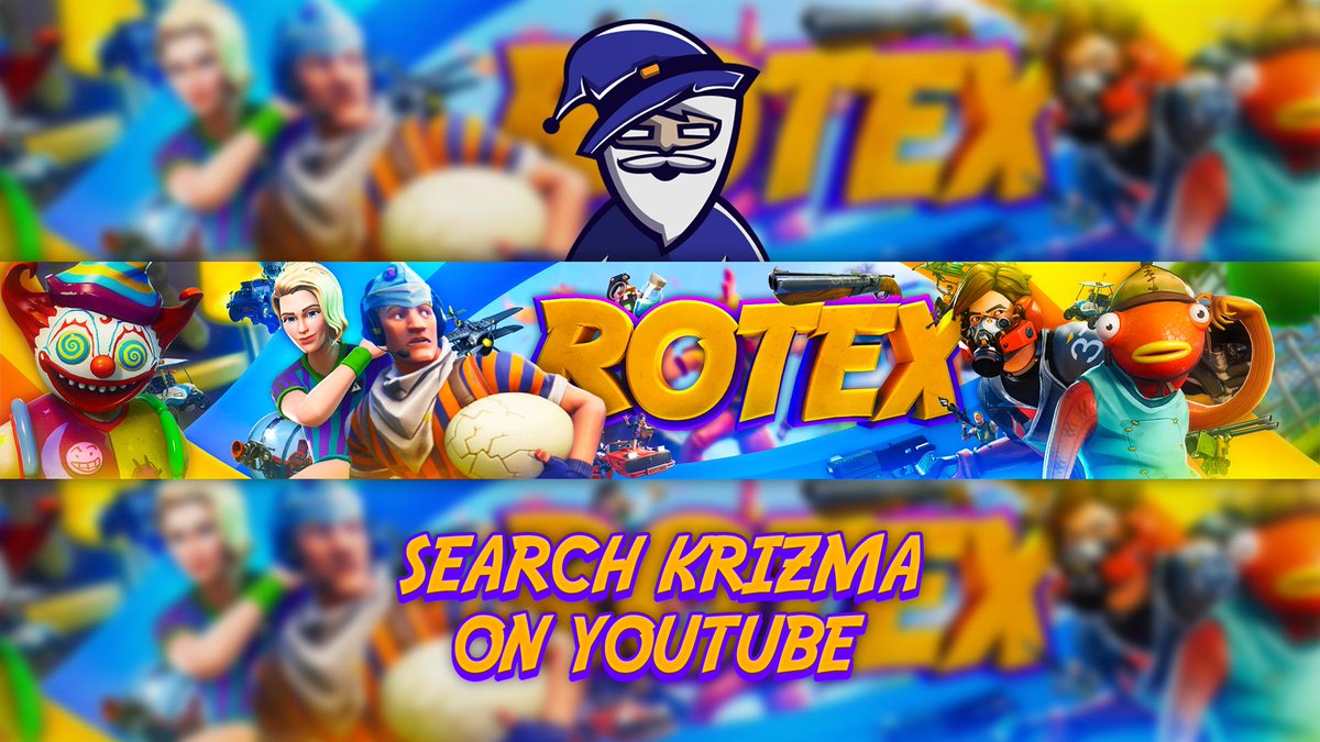 New Banner For Rotex
Don't forget to leave a like,
retweets are appreciated.

For the Speedart: youtube.com/watch?v=978lGf…
Also don't forget to subscribe to my channel and turn on the notifications
Thanks