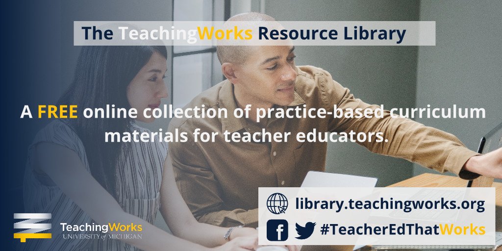 TeachingWorks tweet media