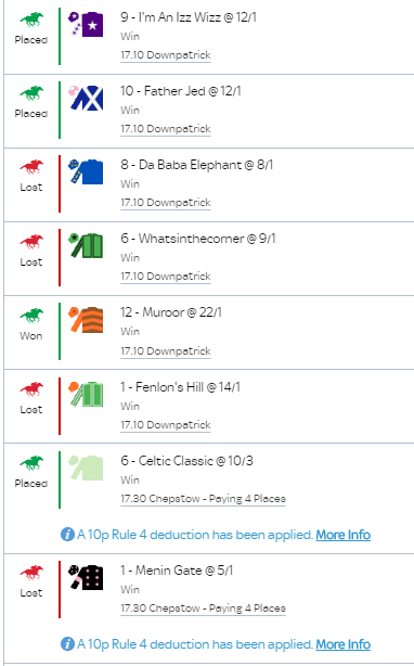 sol_baby_jesus's tweet photo. @Raceolly For the first time all my doubles won, and thanks to your picks helping me out in the Downpatrick leg! #TeamMoby @THEMACHINE_V2 @M_In_Kent https://t.co/jwIiP7w9Hc