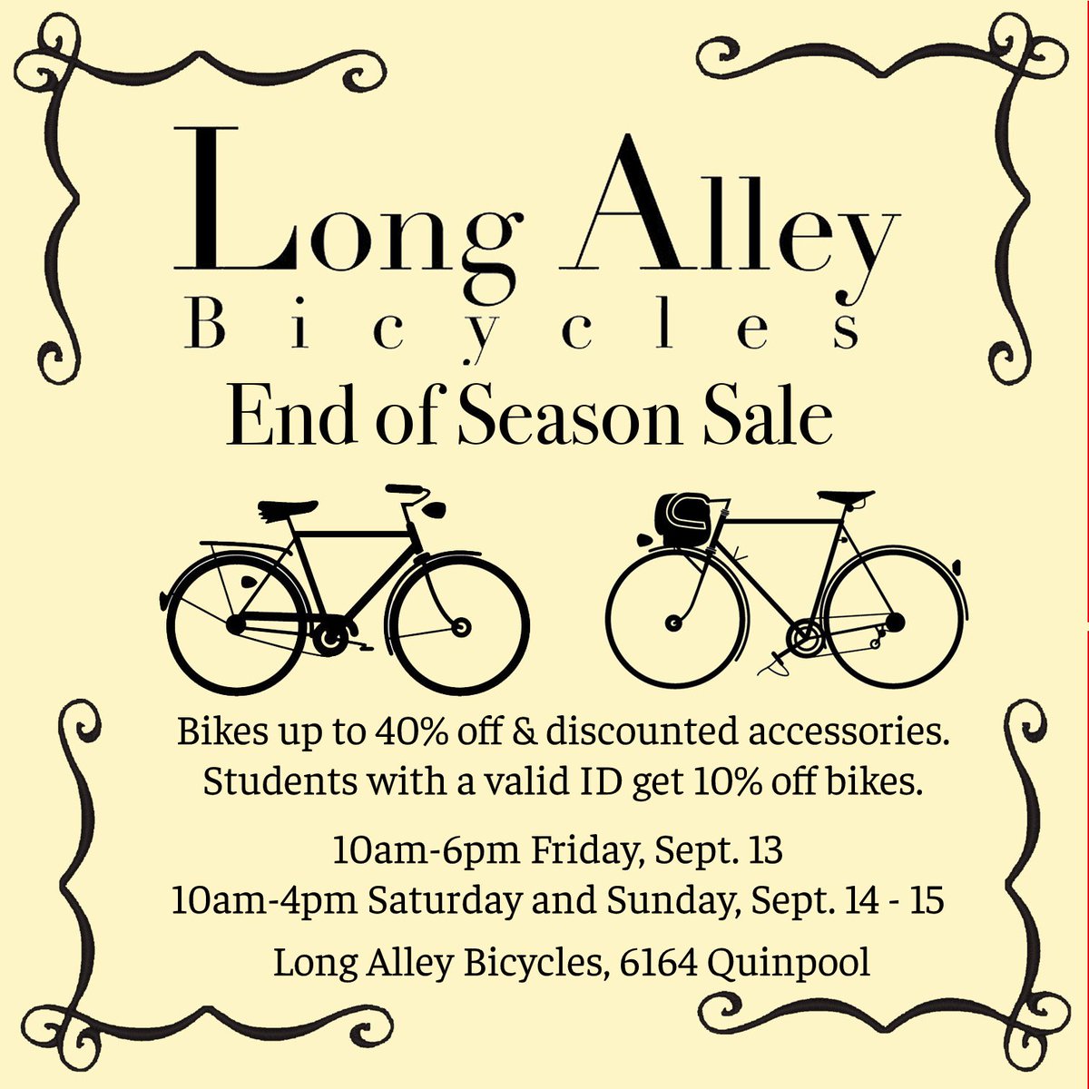 Long Alley Bicycles tweet media