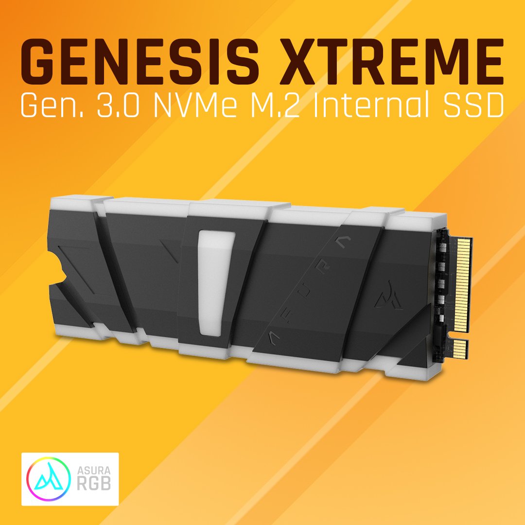 AsuraTechnology's tweet photo. 20%-25% off  the 256GB, 512GB &amp; 2TB Asura Genesis Xtreme! Now available on Newegg until supplies last!

https://t.co/iiMEgMhVJO

#asura #asuratechnology #teamasura #newegg #sale #neweggsale #techsale #ssd #pc #pcbuild #rgbssd #pcgamer #pcgaming #pcgames #gamer #gaming https://t.co/TxLsPAvueP