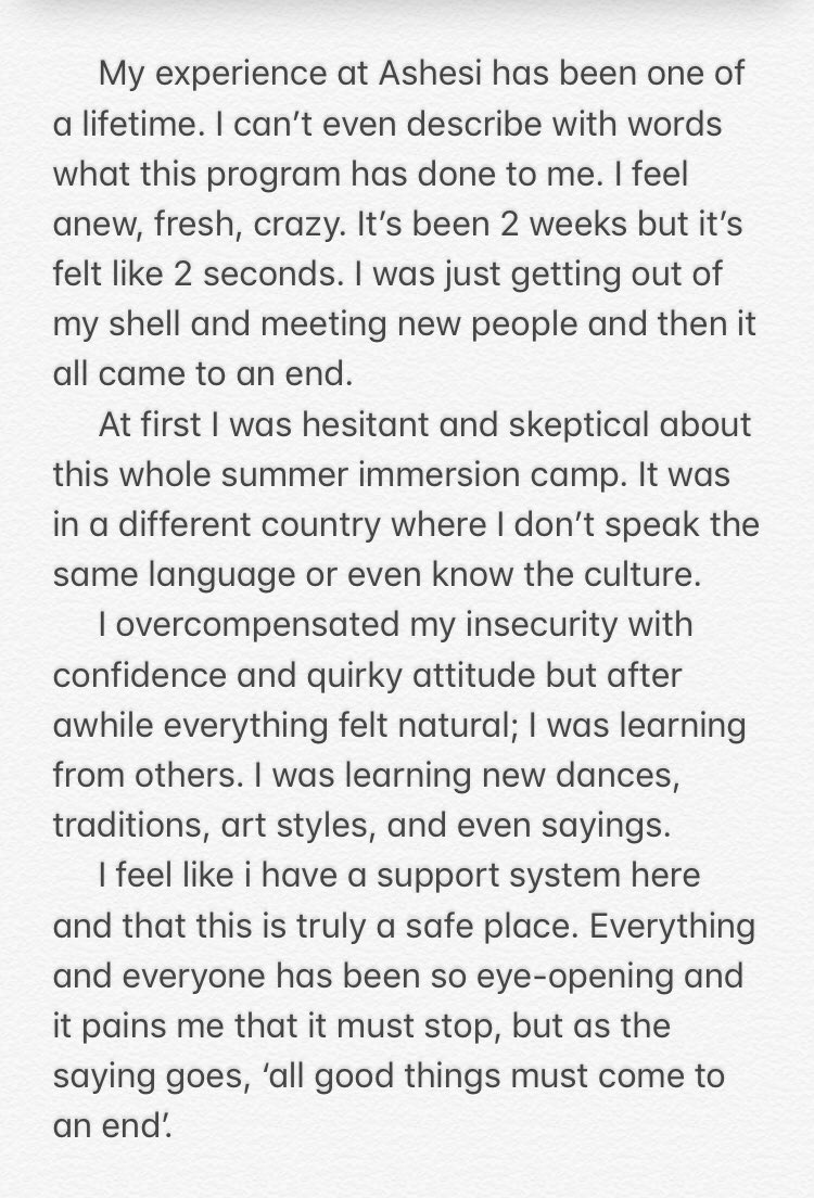AshesiIX's tweet photo. βI feel like I have a support system here and that this is truly a safe space.β - Yaa, United States of America πΊπΈ
#ashesiix #ashesix2019 #atAshesi #ashesi https://t.co/JxDhWoHVIB