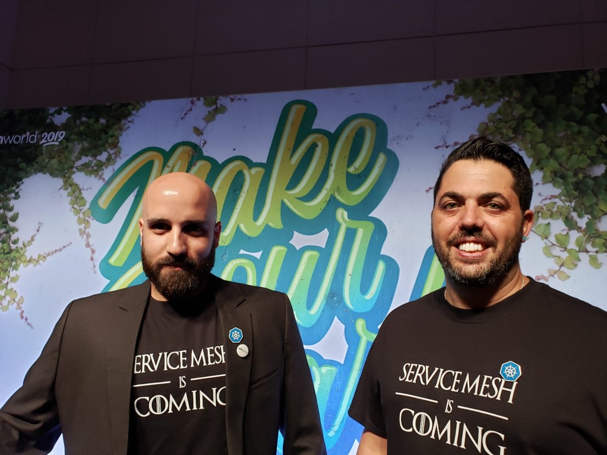 openso's tweet photo. Service Mesh is Coming! exactly this time tomorrow we will introduce a new solution #NSXServiceMesh Come Join us tomorrow on the sessions #VMworld2019 #VMWORLD #CNET1033BU https://t.co/d9yDWSdDKI