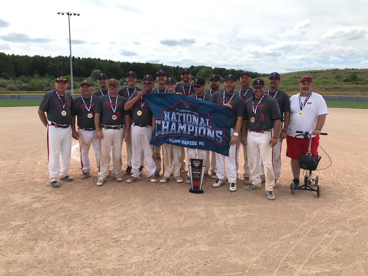 Congratulations to the USA Softball Men’s Open East Fastpitch Silver Bracket champions...Tiffany’s of Frankenmuth, Michigan!!