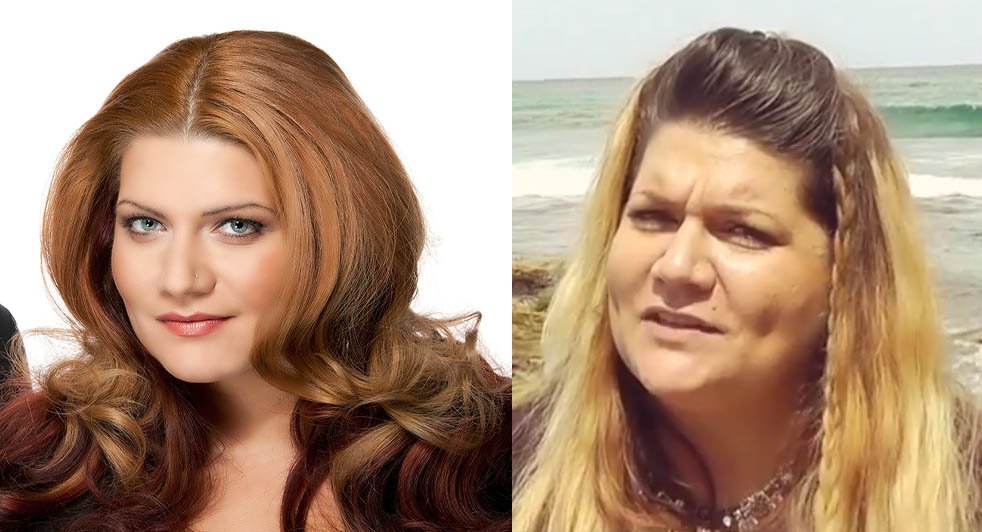 DanielWierbicki's tweet image. Hab gerade nach #GrooveCoverage gegoogelt. Das linke Bild ist aus einem Album und das rechte aus einem Video. Ist das links Photoshop oder Makeup? Überall nur noch Verar****😳