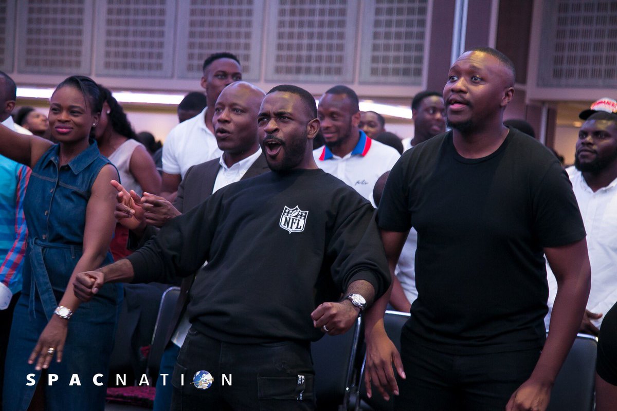 SPACNxtion's tweet photo. Ready for the week ahead? SPAC Nation definitely is and we’re entering this week with a whole new vibe AWOOH 🗣
It’s time to fish🎣Have you got your bait? This is how we respond when Pastor Tobi says this week is a Souls Crusade 🤪
#SoulsCrusade #ThisIsSPACNation https://t.co/J1u90Rye2l