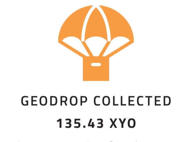 Damiani_Doe's tweet photo. I found a geodrop and collected 135.43 XYO! https://t.co/rnPiarSgCh https://t.co/bsREwYK8ZV