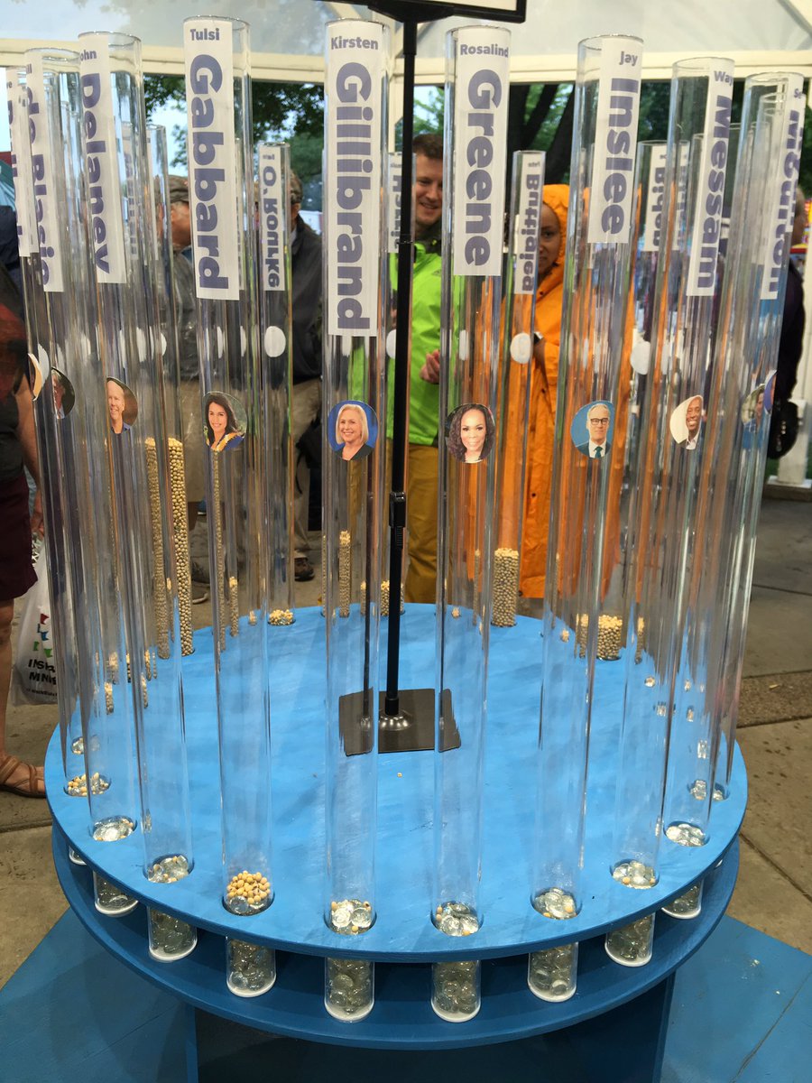 Ohhh Kirsten Gilibrand’s support at the Minnesota State Fair is...not robust.