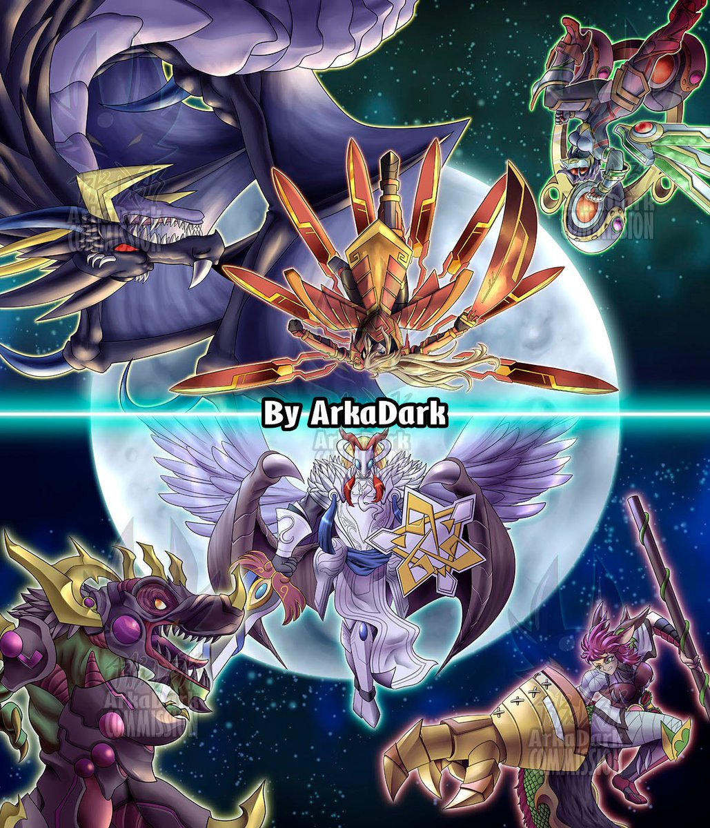 arkadarkartist's tweet photo. RT please!
Done for TheDealingTeam featuring some of the most prominent monsters on the metagame on the last years. Hope you like it!
#YGO #yugioh #tcg #ocg #illustration #artwork #playmat #anime #manga #fanar #drident #masterpeace #kagari #Skystriker #thunderdragon #electrumite https://t.co/ln0QAKmSxJ