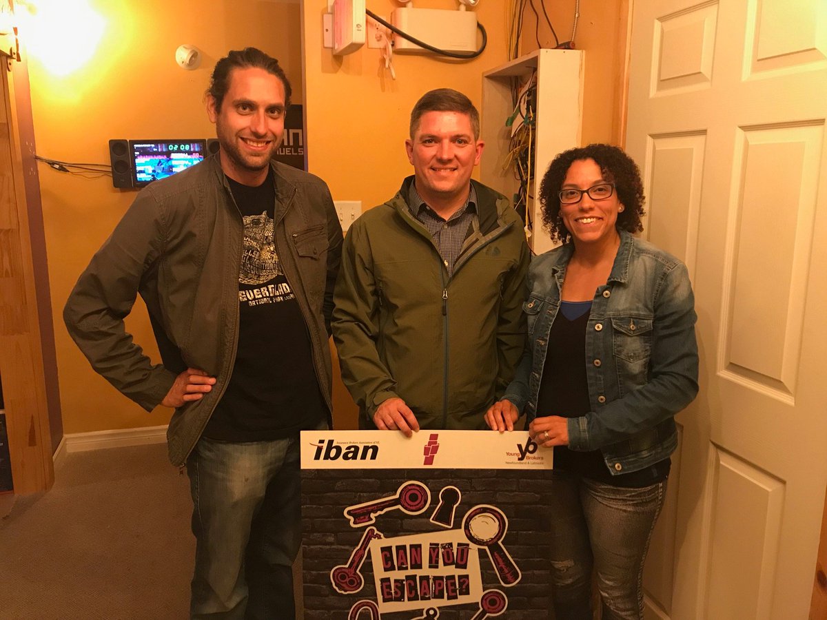 IbanSocial's tweet photo. Thanks so much to our #YBNL for hosting a great Escape Night last week! 

#IndustryFun #EscapeNight #NetworkingEvent https://t.co/0GZcAQNFpl
