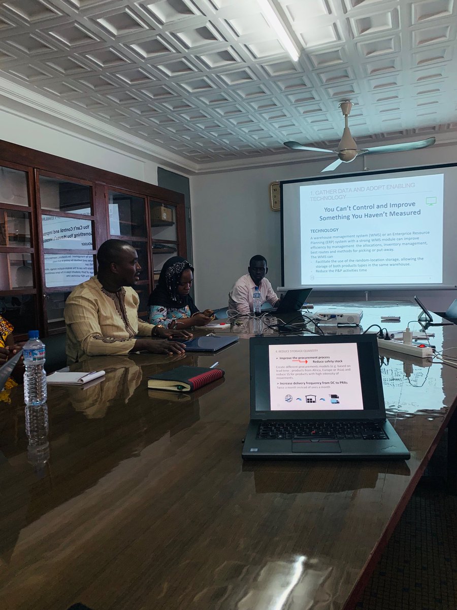 ⁦<a href="/cristinabassoit/">Cristinabassoit</a>⁩ provided managers of CAMEG (can be found on Google) with a presentation about opportunities to improve the use of storage space at their warehouse.
Her 1st message was important;
“You can’t control and improve something you haven’t measured”
#RTCfellows