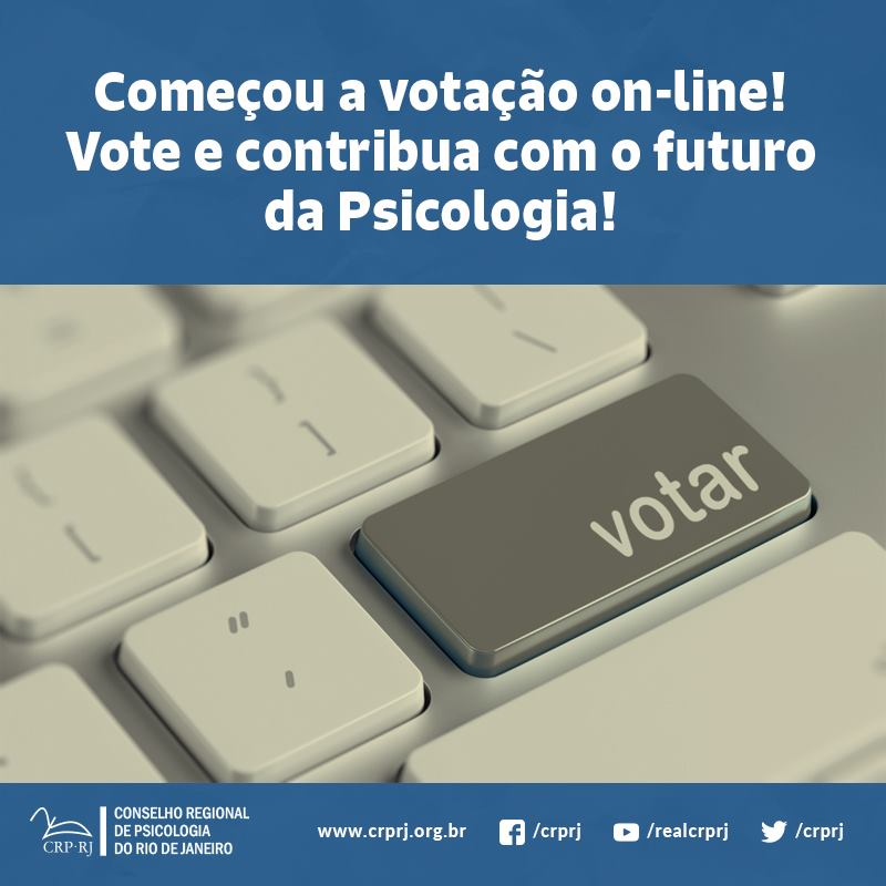 crprj's tweet photo. Acesse o site https://t.co/nUeqxHUnLG e vote no processo eleitoral para a escolha das gestões 2019-2022 do CRP-RJ e do CFP. A votação começou no 23 de agosto, e segue até as 17h do dia 27 de agosto, horário de Brasília.
#eleiçõespsicologia2019
#CrprjInforma https://t.co/PPlVMJtu3x
