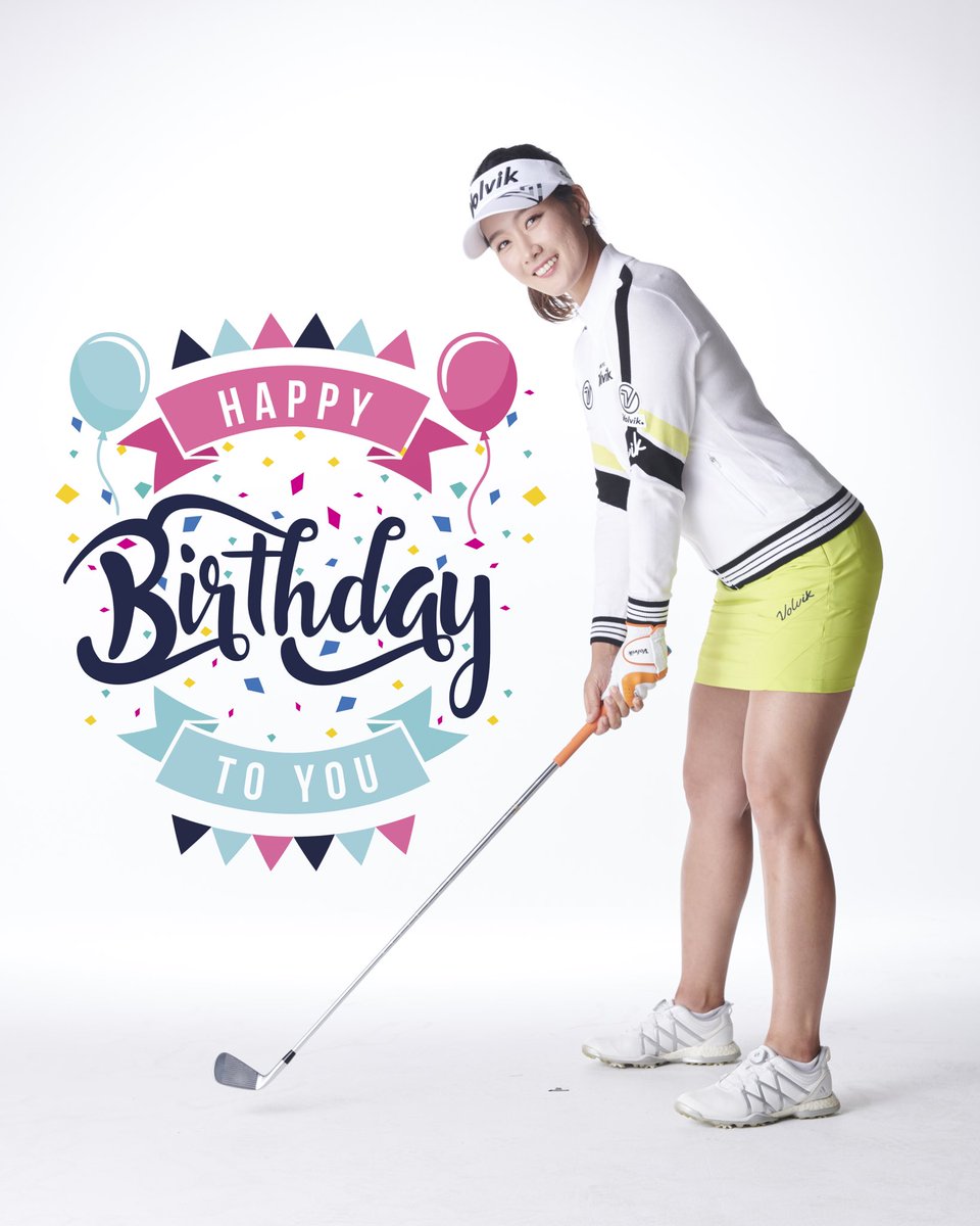 volvikUSA's tweet photo. Happy Birthday @thechellachoi !ππ #teamvolvik #lpga #chellachoi #golfball #s3 https://t.co/VsG0O6tvaG