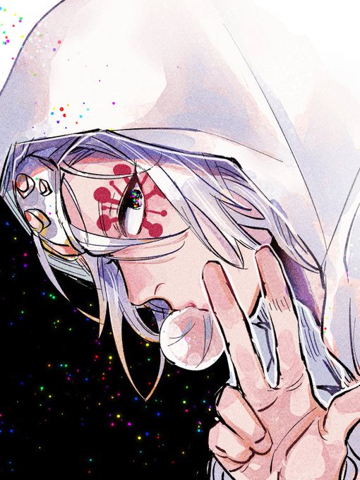 UoFoさんがTwitterに投稿した宇髄天元(鬼滅の刃)のイラスト。