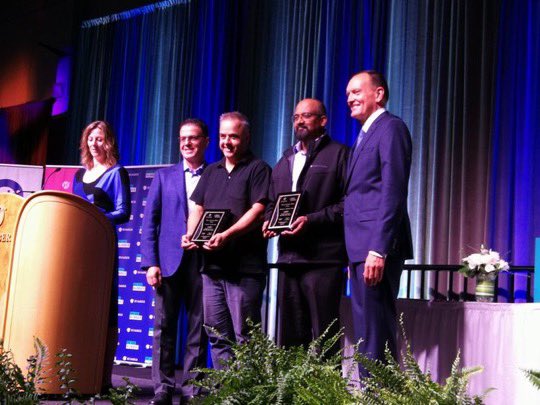 humberpresident's tweet photo. Congratulations to our outstanding faculty and staff recipients of 2019 President’s Awards #BreakfastatHumber @humbercollege https://t.co/PREpm2y7a4
