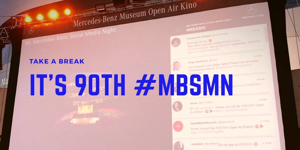 wussi's tweet photo. 90. Mercedes-Benz Social Media Night Open Air #mbsmn #IoT #Industrie40 #elektronik https://t.co/q9ZJANxnew