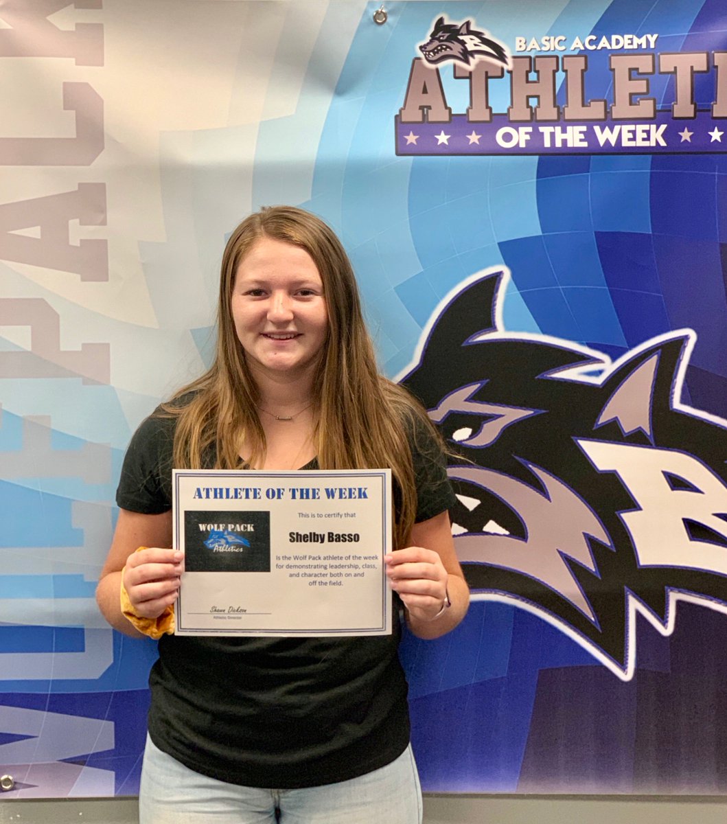 basic_academy's tweet image. Congratulations to our Athletes of the Week Shelby Basso  and Nate Denning. Shelby fired an 88 at Revere Golf Course and finished in the top 10. Nate is a sophomore in his second year running cross country. He ran in a 3 mile race, improving his time over last year by 92 seconds.