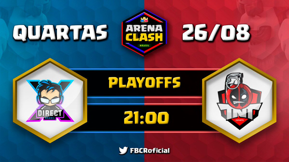 DECISÃO!

É hoje! Jogo decisivo, valendo vaga na semi final do Arena Clash!

Toda vibração positiva pra esse time de mitos!

#GoTNT 💣💥