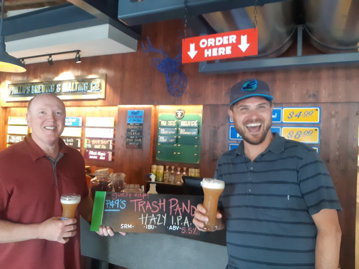 phillipsbeer's tweet image. Congrats to @tssrovers sponsored by @parallel49beer. As promised, since they took home the Juan De Fuca plate against our @highlandersfc we are pouring a keg of their #TrashPanda in our Tasting Room. Being the rad folks they are, #P49 are pouring a keg of our Electric Unicorn too