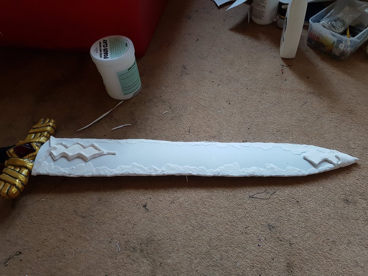 Sasu_san's tweet image. und da ich gerade Zeit hab mache ich gleich mal weiter mit den Progress der Waffen :)
#wcsvorentscheid #magicrose @wcsgermany