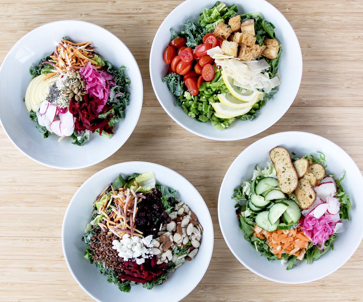 Get any of these beauties for $5 tomorrow and help us celebrate our big, errr...HUGE news! (Announcing tomorrow!)
All basket size salads, all day, all locations. (premiums, add-ons, bushel-size extra charge)