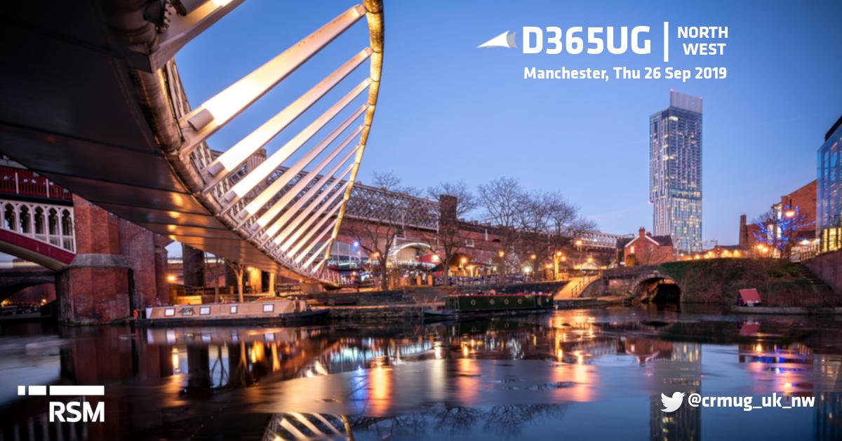 Ensuring data quality within #MSDYN365 can be tough. Fortunately, we've got you covered at the next @CRMUG_UK_NW event on September 26th, with <a href="/mattybeard/">Matt Beard</a> from <a href="/data8ltd/">Data8 Ltd</a> sharing his top tips to keeping data squeaky clean! Register now to secure your place: bit.ly/2U6nR2B