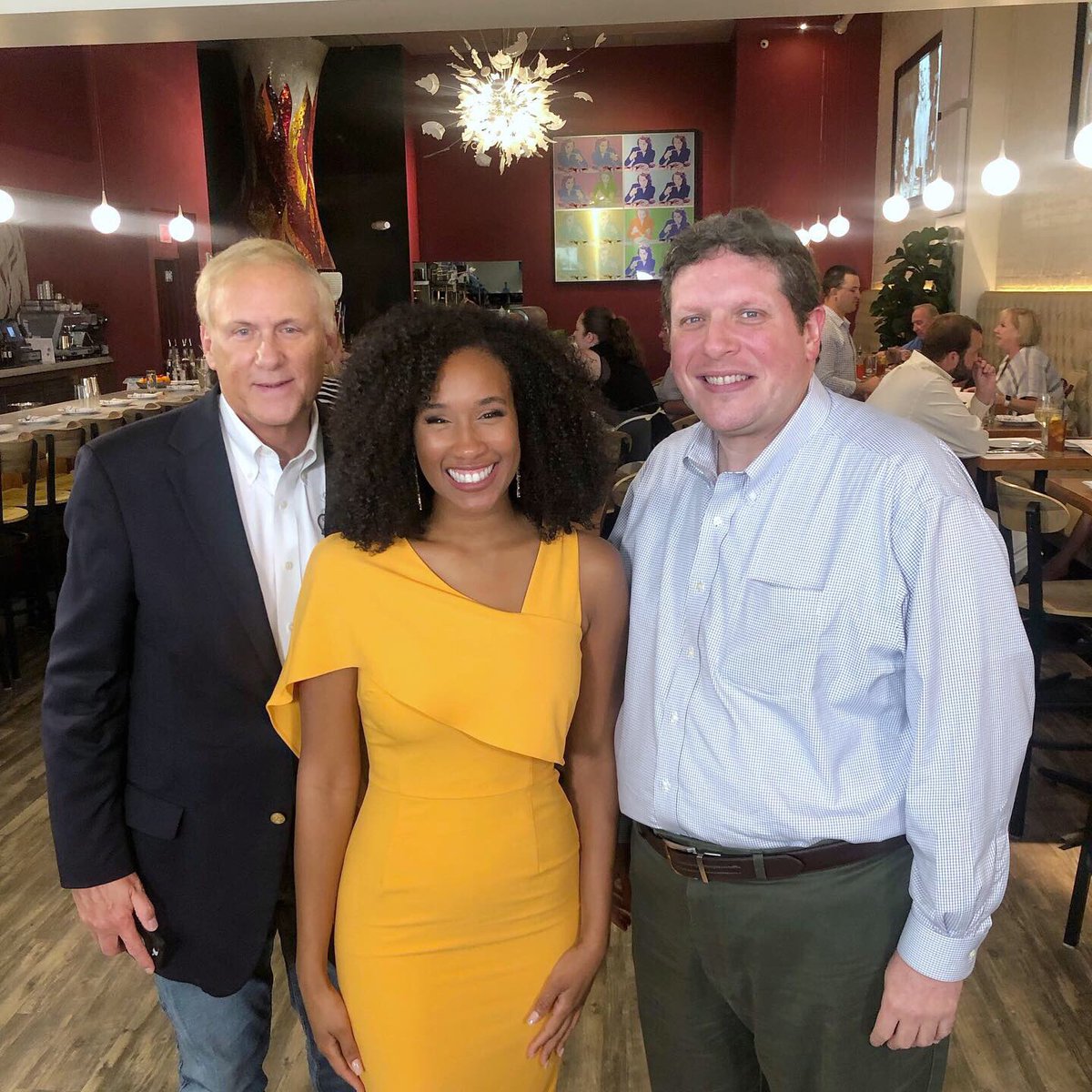 ShebaTurk's tweet photo. Don’t forget to watch our @The_Gambit Best of Nola special tonight at 6:30pm on @WWLTV ! We all had our roles- @DMassaWWL did all of the heavy lifting and made us look amazing as always. @EPaulsenWWL is the pretty face and I’m the entertaining one 😊😂 https://t.co/GzXAptnoOL