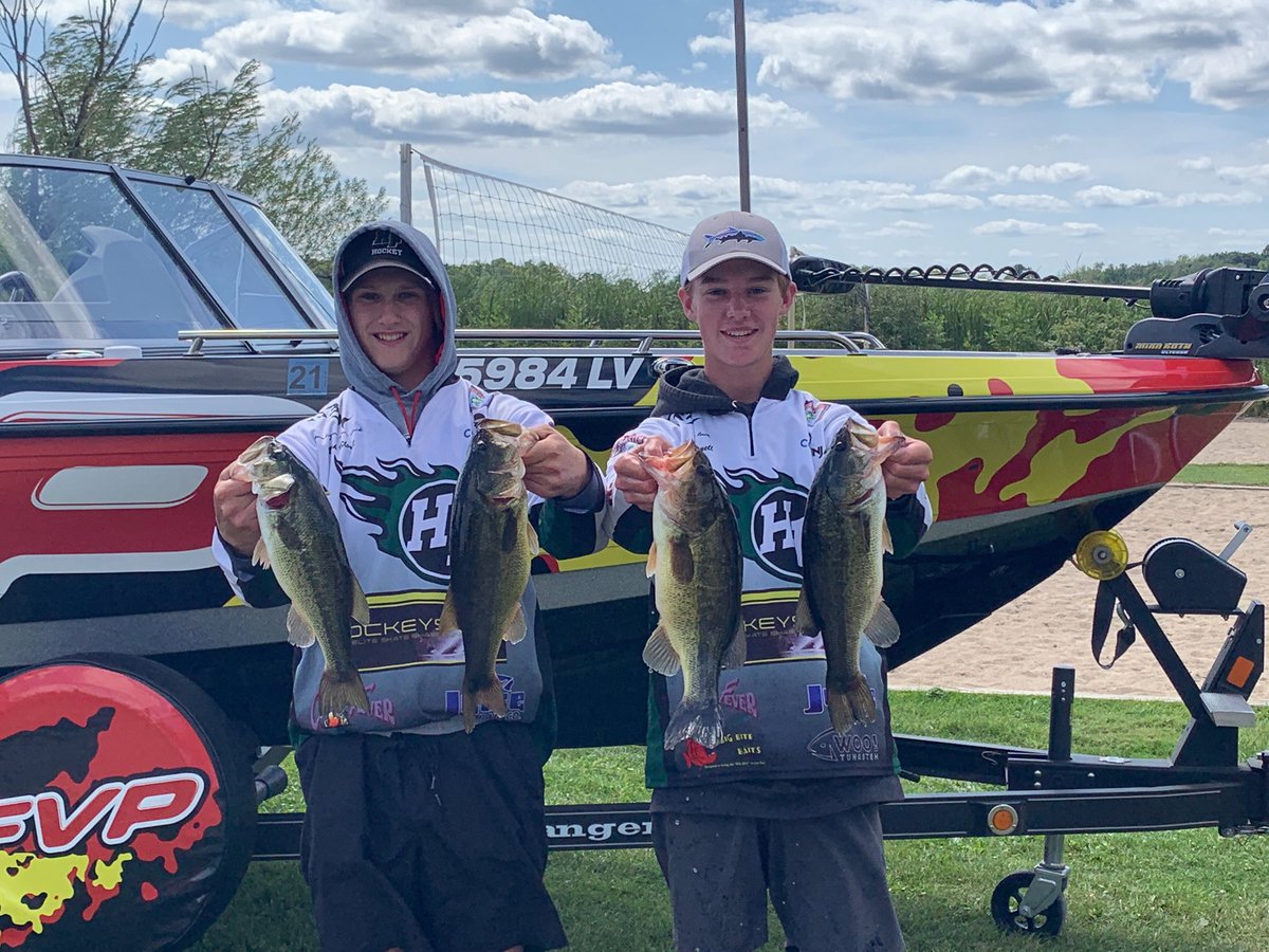 FishingHf's tweet photo. The boys represented @holyfamilyfire very well yesterday! A strong 15th place finish from O’Donnell and Blood and a 53rd place finish from Pearson and Rice at State. Out of 700 teams in the state, these boys know how to compete with the best. On to next year! https://t.co/BlX7wGhprq
