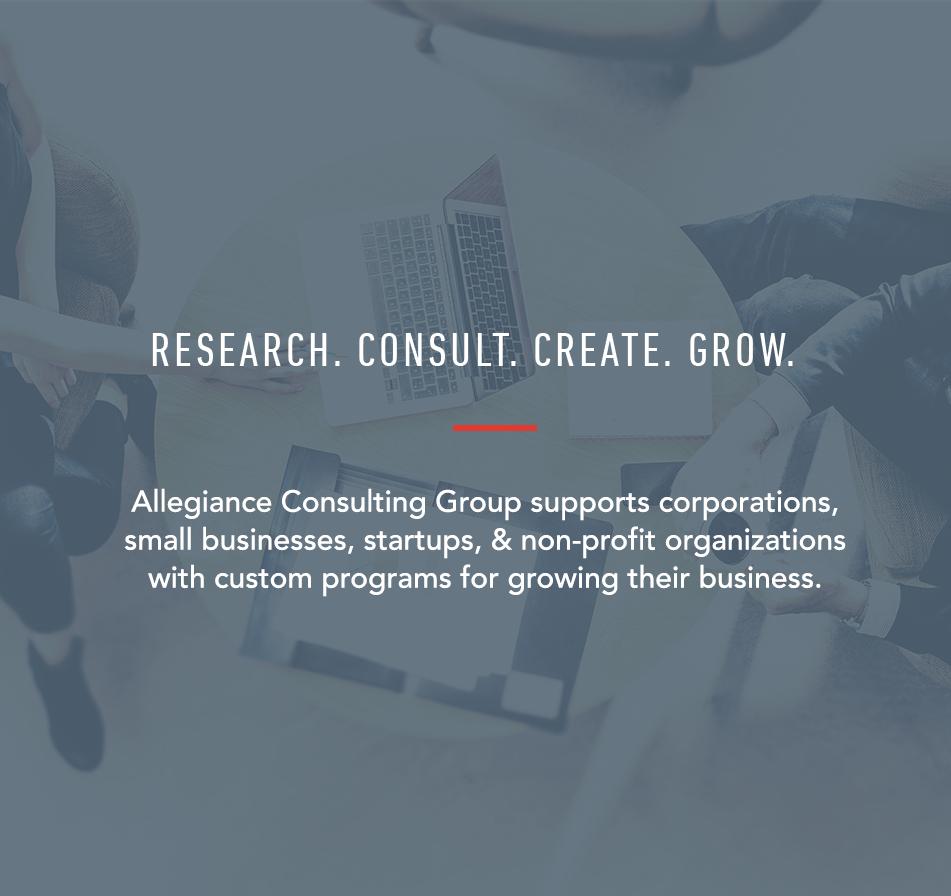 AllegianceUS's tweet photo. @AllegianceUS, each project begins with research, then we use what we've learned to create impactful programs to grow your business. Once implemented, it's time to refine and repeat the process. Learn more at https://t.co/mehEOYqQMG. 
#research #consult #create #grow https://t.co/y6Fp5bUeut