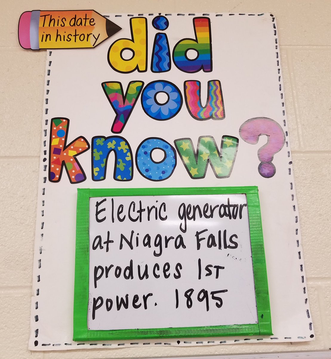 TheTeacherAllen's tweet photo. Perfect combo of #Science &amp; #SocialStudies-identifying human harnessed electricity (Tesla) &amp; describing Edison's impact on American life. #SS5H1b #S5P2a #DidYouKnow #funfacts #thisdayinhistory #5thgradesocialstudies #5thgradescience #studentengagement #august262019 #amazingyear https://t.co/XhlB3JzP3y