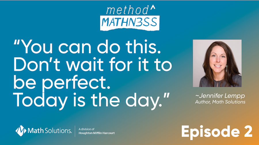 Today is the day! Flashback to #Method2Mathness Podcast Episode 2! Listen in as <a href="/lempp5/">Jennifer Lempp</a> shares why today is the day (everyday!) for making math learning engaging for ALL students using the Math Workshop Model. 
spr.ly/6014E44We