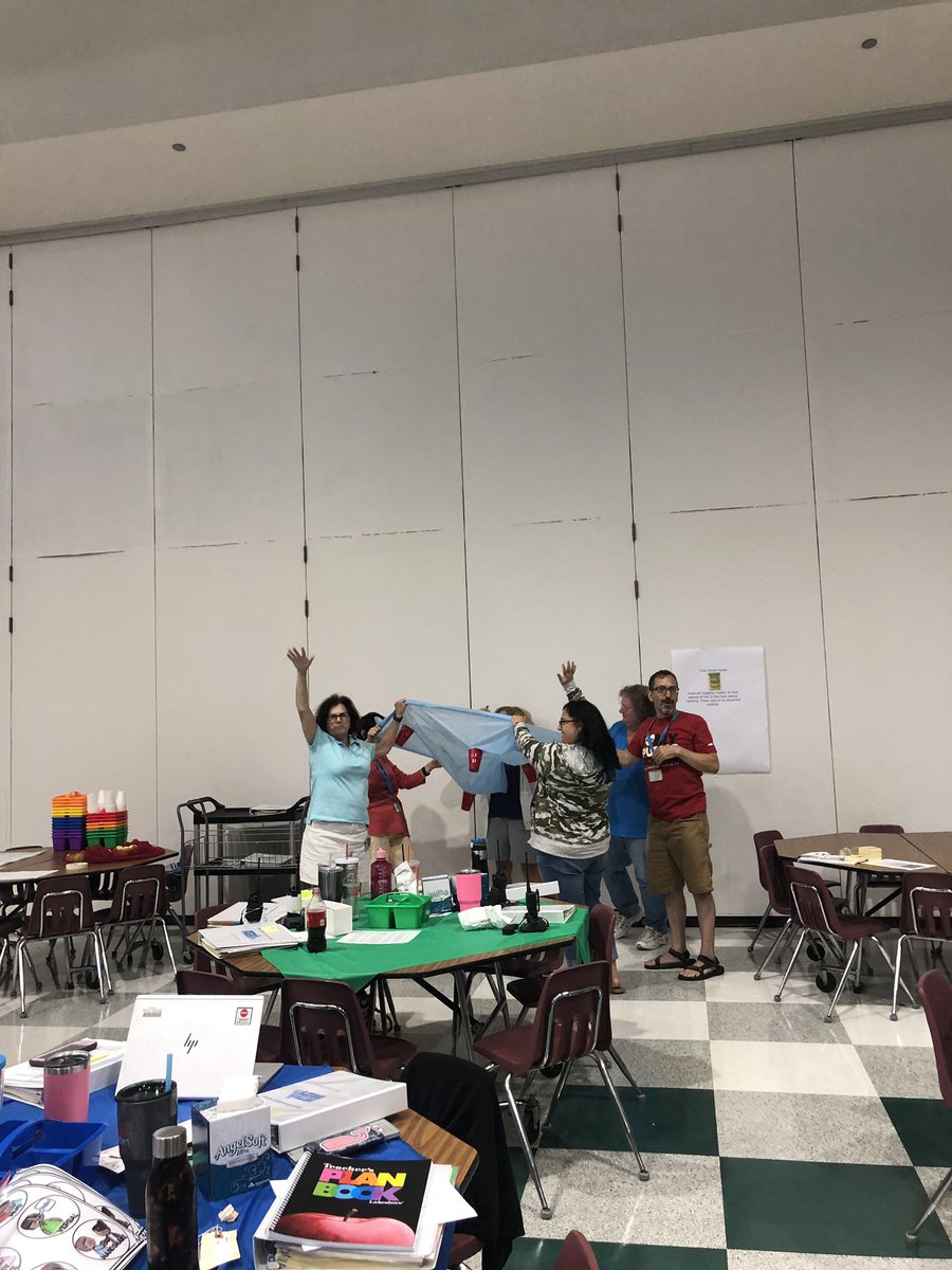 amyskelly's tweet photo. Team building! Welcome back Essex Pandas! @bwagner22 @EssexBCPS https://t.co/opxpfmGz5h