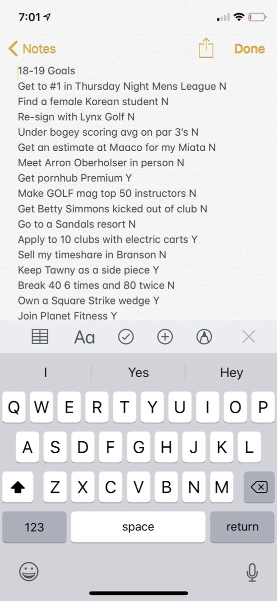 Club Pro Guy (@clubproguy) on Twitter photo Amateurs always ask me...whats it take to get to the top? Talent (obviously). But we also set #goals. Here’s <a href="/JustinThomas34/">Justin Thomas</a> and my ‘18-‘19 goals side by side. Amateurs always ask me...whats it take to get to the top? Talent (obviously). But we also set #goals. Here’s <a href="/JustinThomas34/">Justin Thomas</a> and my ‘18-‘19 goals side by side.