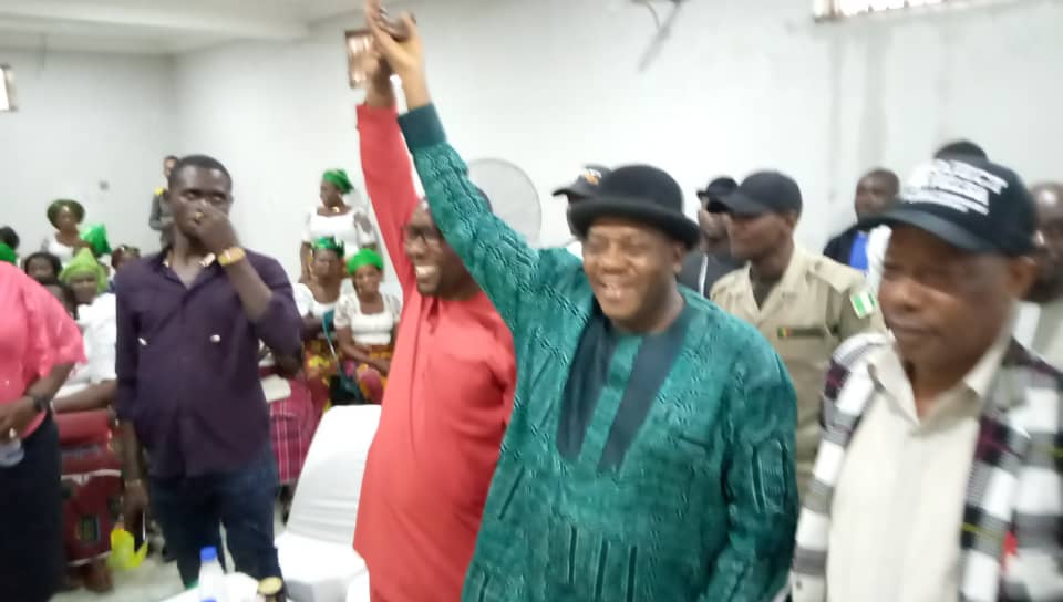 IgiriTobin's tweet photo. This is a sign of great things to come. This man is young, vibrant and he is an expert, and he can deliver. If he wins, I will give him my full support. ~Amb. Boladei Igali (Governorship aspirant of the PDP). https://t.co/OLw8sE8dz3