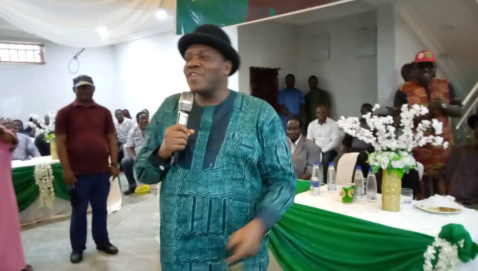 IgiriTobin's tweet photo. This is a sign of great things to come. This man is young, vibrant and he is an expert, and he can deliver. If he wins, I will give him my full support. ~Amb. Boladei Igali (Governorship aspirant of the PDP). https://t.co/OLw8sE8dz3