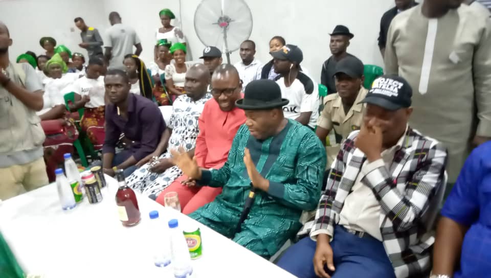 IgiriTobin's tweet photo. This is a sign of great things to come. This man is young, vibrant and he is an expert, and he can deliver. If he wins, I will give him my full support. ~Amb. Boladei Igali (Governorship aspirant of the PDP). https://t.co/OLw8sE8dz3