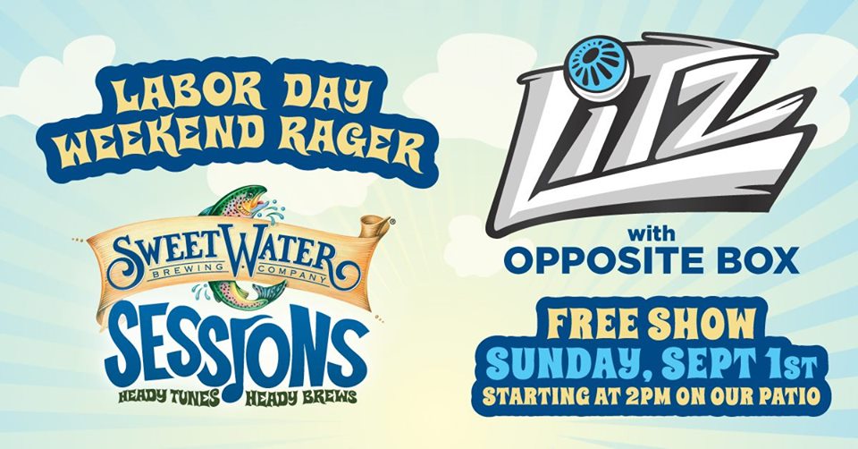 We're throwing a #LaborDay rager on Sunday 9/1 with <a href="/FunkyLitzMusic/">LITZ</a> and <a href="/OppositeBox/">Opposite Box</a>. Free show with lots of great brews and tasty bites throughout the day. Learn more: bit.ly/2KGZNz9