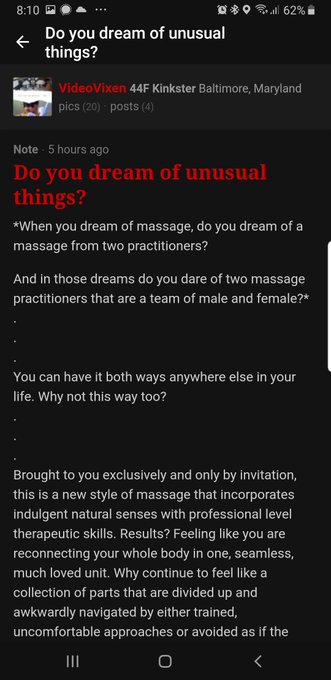 If you are pansexual or off the normal path, a Male-Female duo massage may be more your speed!  1/3 https://t<a href="/tag/prostate"class="tags"><span>#prostate</span></a>