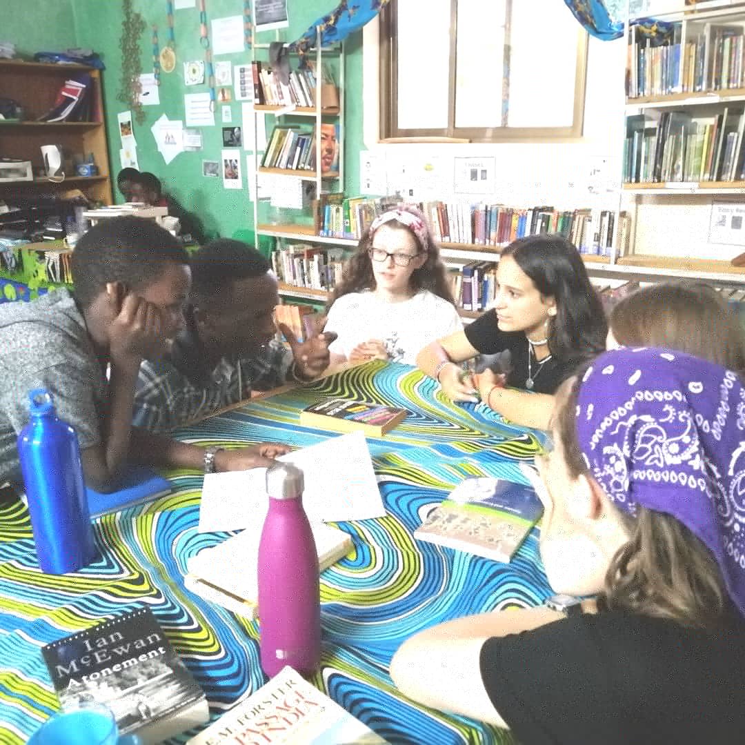 TheTribeUK's tweet photo. Today our #Rwanda group helped out in the kitchens and library @asyv #tribesummer19 #rwandaful https://t.co/ouhHfhZjYJ