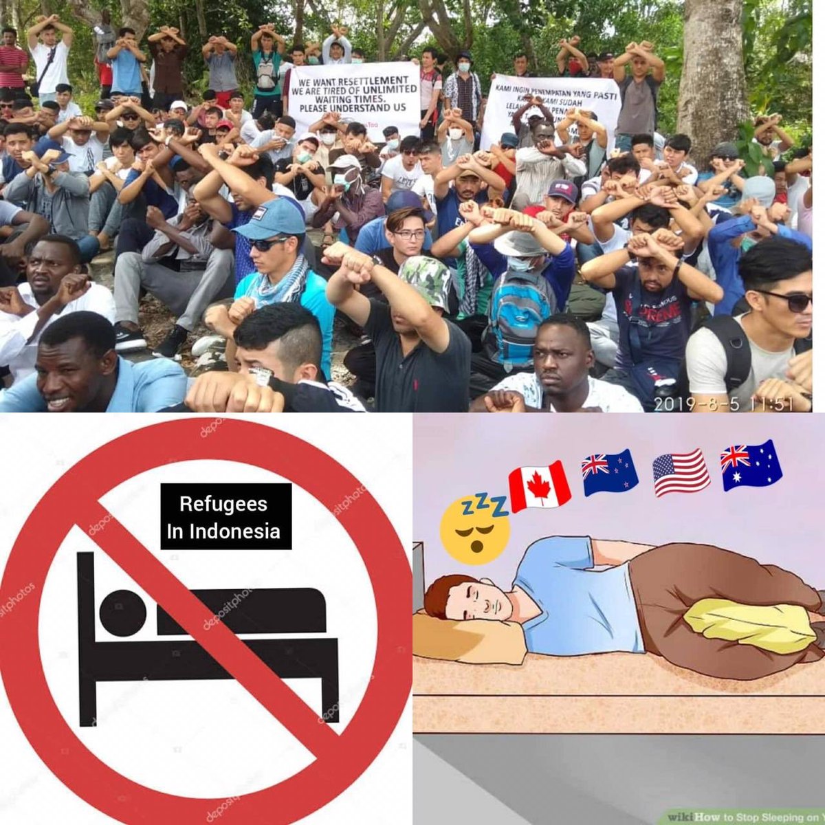 #HelpSingleRefugeesInIndonesia tweet media
