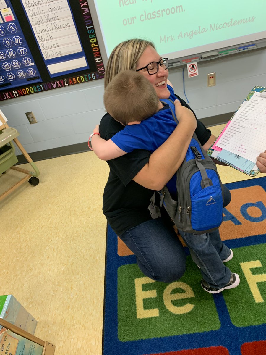 JessicaMoermond's tweet photo. WT open house!! Bryson is excited to start Kindergarten with @MrsNicoKdg #WTBackToSchool https://t.co/EzHlLPpTVv