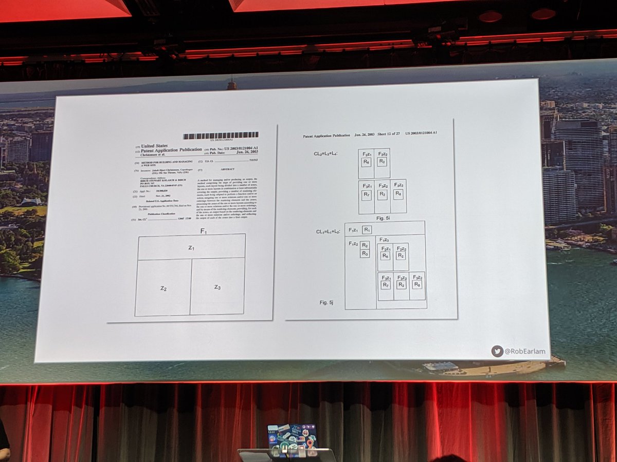 msabotkoski's tweet image. The patent by the Sitecore owners to create a componentised webpage. Still relevant today!! #sugcon #structuredcontent