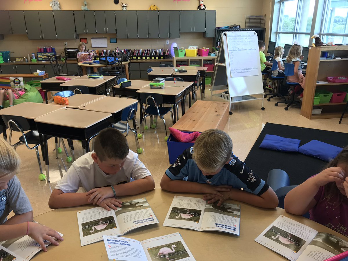 Guided reading during RTI and learning more about animal adaptations as we go! IXL and Read to self time! #educatingeagles <a href="/GrandviewES/">Grandview School</a> <a href="/racheladamstn/">Dr. Rachel Adams</a>