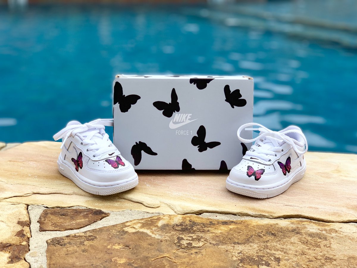 butterfly air force 1 baby