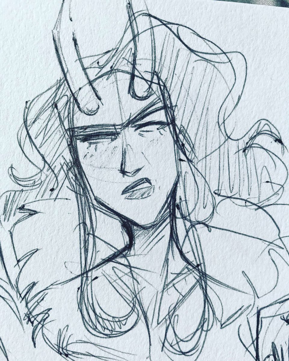 Some recent #ladyloki from my sketchbook ??? #loki #Marvel 