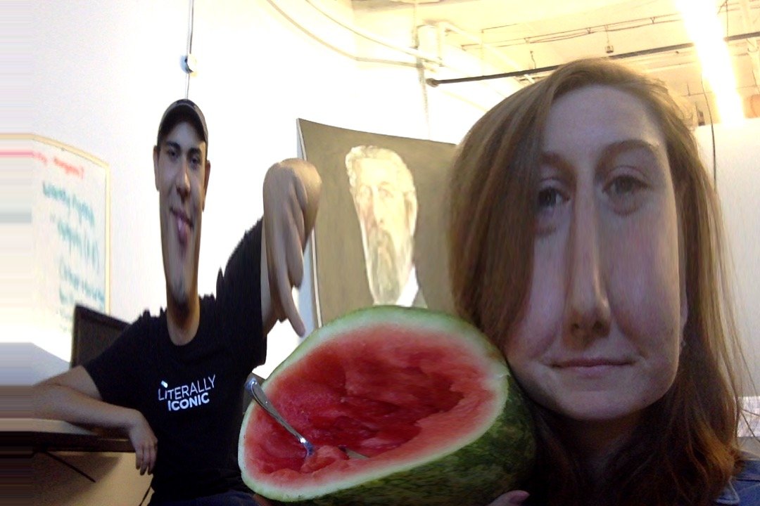 Eatin some of my fav food today #3musketeers #melonislyfe #MeghanMondays